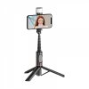 WiWU - Selfie tyč Wi-SE003 s funkcí stativu a vestavěným LED světlem