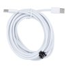 Kabel typ C na typ C PD QC3.0 3A 30W HD26 3 m bílý