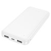 Externí baterie (POWER BANK) HOCO - 10 000mAh s kabel pro typ C + Lightning 8-pin J118 bílá