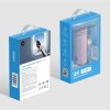 Externí baterie (POWER BANK) VEGER PlugOn - 5000mAh s vestavěným konektorem Typ C PD 12W (W0573) růžová