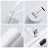 FORCELL Powerbank F-Energy Power Plug F5K3 5 000mAh s vestavěným konektorem Typ C PD 20W bílá