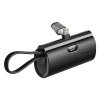 FORCELL Powerbank F-Energy Power Plug F5K3 5 000mAh s vestavěným konektorem do Lightning 8-PIN PD 20W černá