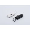 FORCELL Powerbank F-Energy Power Plug F5K3 5 000mAh s vestavěným konektorem do Lightning 8-PIN PD 20W černá