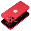 Pouzdro Forcell SOFT APPLE IPHONE 16 PLUS červené
