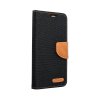 Pouzdro Canvas Mercury Book APPLE IPHONE 16 Plus černé