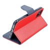 Pouzdro Fancy Book APPLE IPHONE 16 PRO červené / navy blue