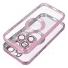 Pouzdro GLAM APPLE IPHONE 16 pudrově růžové
