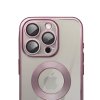 Pouzdro GLAM APPLE IPHONE 16 pudrově růžové