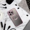 Pouzdro GLAM APPLE IPHONE 16 pudrově růžové