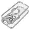 Pouzdro GLAM APPLE IPHONE 16 Pro stříbrné