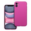 Pouzdro SILICONE 2mm APPLE IPHONE 11 růžové