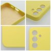 Pouzdro SILICONE 2mm SAMSUNG Galaxy S24 žluté
