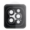 Sklo fotoaparátu PROTECTOR 9H + aplikator APPLE IPHONE 12 PRO MAX černé