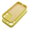 Pouzdro SILICONE 2mm APPLE IPHONE 16 Pro žluté