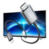 HOCO Kabel Lightning na HDMI 1080p UA27 2m ocelově šedý