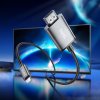 HOCO Kabel Lightning na HDMI 1080p UA27 2m ocelově šedý
