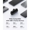VEGER powerbank 5 000 mAh s vestavěným konektorem Typ C PlugOn PD QC3.0 3A 20W W0558 černá
