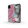 EtuinaiPhone16PLUSForcellF-ProtectMiragezgodnezMagSafeMilitaryDrop-Testpinkmarble4