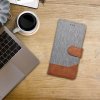 Pouzdro JEANS Book XIAOMI Redmi 14C šedé
