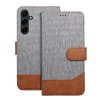 Pouzdro JEANS Book SAMSUNG Galaxy A10 šedé