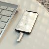 Pendrive32GBUSB30USBAUSBCHocoUD10srebrny3