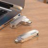 Pendrive64GBUSB30USBAUSBCHocoUD10srebrny1