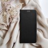 Pouzdro LUNA Book Carbon OPPO A53 2020 / A53s černé