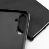 Pouzdro LUNA Book Carbon OPPO A53 2020 / A53s černé