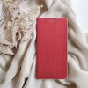 Pouzdro LUNA Book Carbon SAMSUNG Galaxy A50 červené