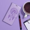 Pouzdro MEZZO Book XIAOMI Redmi Note 14 5G lapač snů fialové