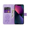 Pouzdro MEZZO Book XIAOMI Redmi Note 14 5G lapač snů fialové