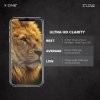 Tvrzené sklo X-ONE 3D Full Cover - pro Samsung Galaxy S25 Ultra (case friendly) - funkční čtečka