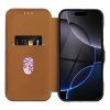 EtuizklapknaiPhone14PROMAXFolioSideMagnetbrzowe2