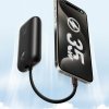 VEGER powerbank 10000 mAh s vestavěnými kabely Typ C / Lightning PD QC3.0 35W K1 (W1188) černá