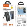 HOCO powerbank 5000 mAh s vestavěným konektorem Lightning 2A J106 černá