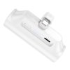 HOCO powerbank 3000 mAh s vestavěným konektorem Lightning J147 bílá