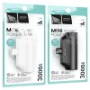 HOCO powerbank 3000 mAh s vestavěným konektorem Lightning J147 bílá