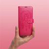 MEZZO Book Pouzdro pro Xiaomi Redmi 15C – Červený „Lapač snů“