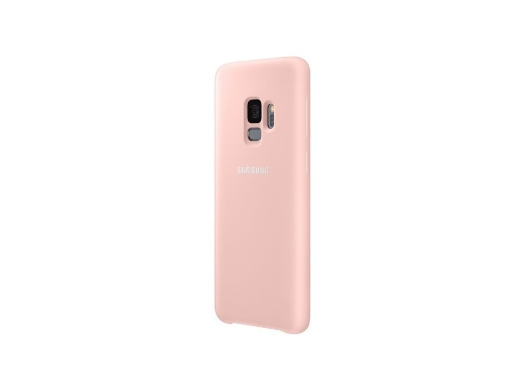 SAM Galaxy S9 ružové silikónové puzdro EF-PG960TP