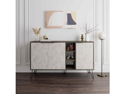 luxusne konzolovy stolik tmava kava seda lagina kay oqso3blhq3wa5woa