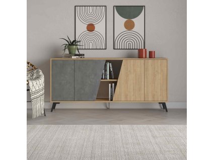 konzolovy stolik dub retro seda livia 180 asiueepxzsqq20mg