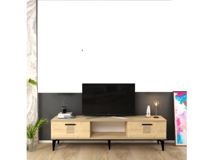 happy tv stolek na nozickach dub h2dakxs7jpauj4lu