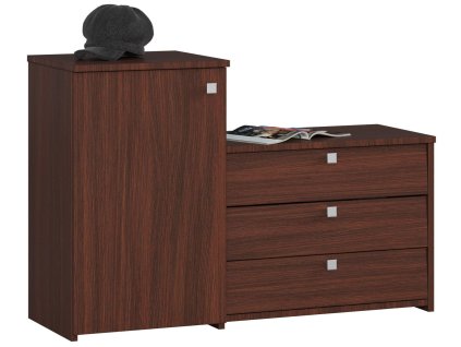 szafka na buty z komoda s16 wenge 3 uchylne drzwiczki gwmzwka0zgtxkfu5