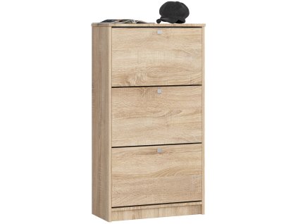 szafka na buty 3 uchylne drzwiczki dab sonoma orj7niyvtsk9ogkl