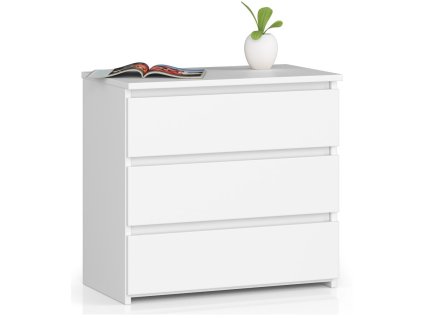 szafka nocna komoda 60cm cl3 biala eikidlzvmfban9i7