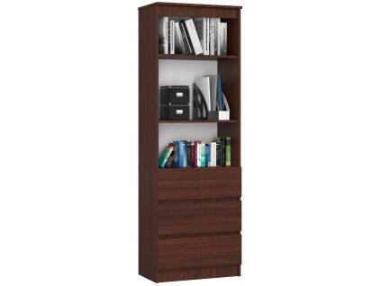 regal biurowy r 60cm clp 3 szuflady 2 polki wenge 7yn1viewv974avhe