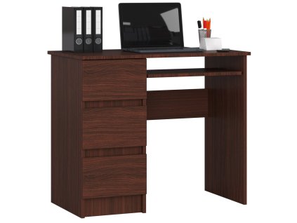 biurko komputerowe a 6 wenge lewe 46rskmlgckhlnnuy