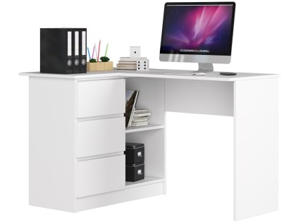 biurko narozne 3 szuflady b16 lewe biale gvacanvo4luuxvkj