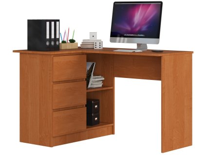 biurko narozne 3 szuflady b16 lewe olcha 3smusloudbmyudta