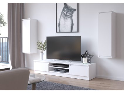 mebloscianka clp zestaw mebli witryna rtv biala 1wd4vpohvj8gnvhs